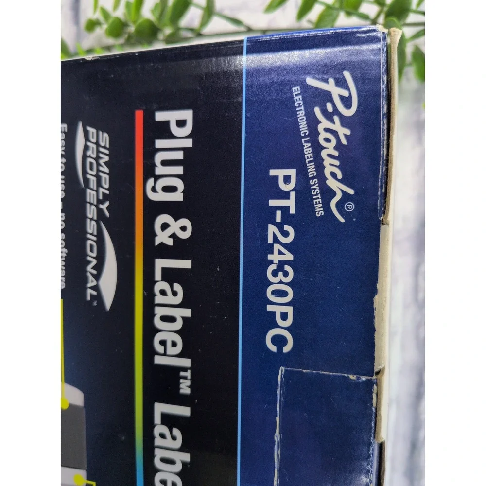 SEALED NEW🚨Brother P-Touch PT-2430PC Plug &Label Printer Professional Prints PC